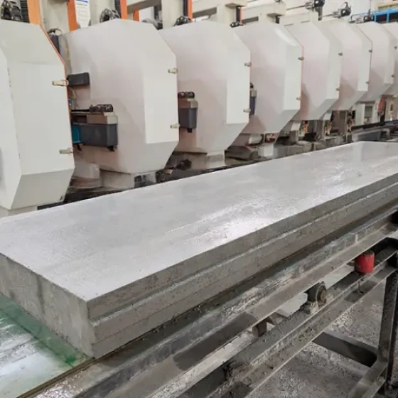 Équipement de production de panneaux de cloison étanches de haute précision