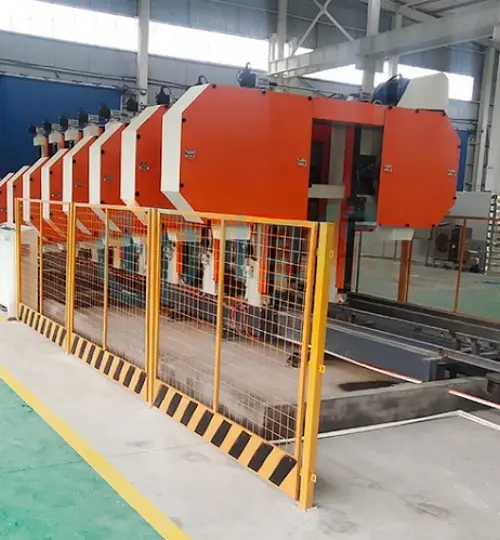Projet de ligne de production de panneaux de cloisons céramiques d'un client de Hainan