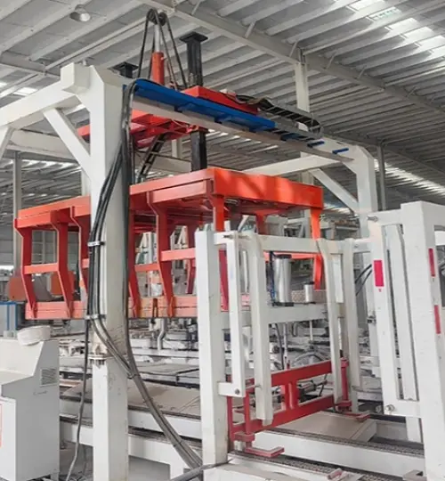 Projet de ligne de production de panneaux de cloison ALC étanches de Jiangxi
